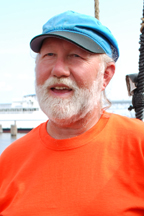 Senior crewmember Bob Hansen