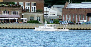 The Riverkeeper off Yonkers.